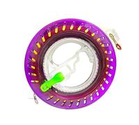 Kite - Enrouleur avec 200 m de cordon de cerf-volant en plastique ABS - Rouleau de cerf-volant - Outil de treuil pour un meilleur contrôle sur les cerfs-volants (diamètre du disque 16 cm, fil 200 m)