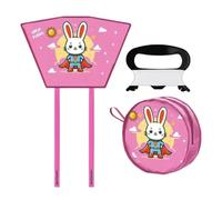 Kite Kit Set - Funny Handheld Foldable Interactive, Kids Beach Toy with Colorful Design, Outdoor Entertainment, Colorful Kite, Activity Gear for Boys Girls Children Enjoying Park Garden Lawn Yard