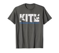 Kite Kiteboarding Kite Kitesurf Kitesurf Cadeau T-Shirt, Homme, Asphalte, M
