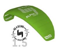 Kite surf- Ailes de traction 4 lignes sur poignée -Alpha HQ4 1,5 1.5