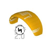 Aile de kitesurf GENERIQUE Kite surf- Ailes de traction 4 lignes sur poignée - HQ4- Beamer VI - Disponible en plusieurs tailles 2.0