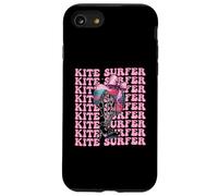 Kite Surfer Kite Surf Kiteboarder Girl Coquette Bow Rose Coque pour iPhone SE (2020) / 7 / 8
