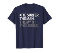 Kite Surfer Man The Myth Legend Gift T-Shirt