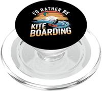 Kiteboarding Kitesurfer Kite Boarding Kitesurf Kiteboard PopSockets PopGrip pour MagSafe
