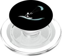 Kiteboarding Kitesurfer Kite Boarding Kitesurf Kiteboard PopSockets PopGrip pour MagSafe