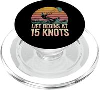 Kiteboarding Kitesurfer Kite Boarding Kitesurf Kiteboard PopSockets PopGrip pour MagSafe