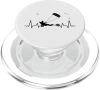 Kitebuggying Cerf-Volant-Buggy Char à Voile Kite-Buggy PopSockets PopGrip pour MagSafe