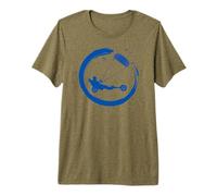 Kitebuggying Cerf-Volant-Buggy Char à Voile Kite-Buggy T-Shirt Haut de Gamme