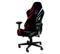 Kitegrese Housse de Chaise de Jeu - Motif Lettre Initiale personnalisé - Housse Extensible, antidérapante, Lavable en Machine(Letter D)