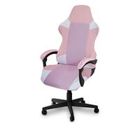 Kitegrese Housse de Chaise Gaming épaisse, en Tissu Mesh Doux et Respirant, résistante aux griffures de Chat(Style 2,Pink White)