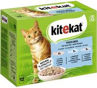 Kitekat Sachets Portion Multipack Fisch-Box en Gelée 48 X 85g ( 9,29€/ KG)