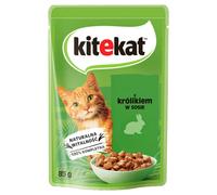KITEKAT Lapin en sauce 85 g pour chats adultes