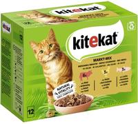 KITEKAT Multipack Markt-Mix en gelée 12 x 85 g