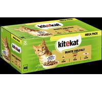 KiteKat MultiPack Variété Colorée Sauce 48x85g