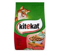 KITEKAT nourriture sèche pour chats au bœuf et légumes 300g