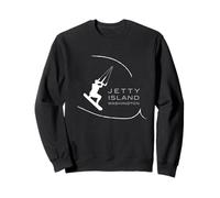 Kitesurf à Jetty Island Sweatshirt