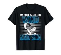 Kitesurf Kiteboarding My Soul Is Full Of Wind T-Shirt