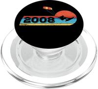 Kitesurfing Kitesurf Anniversaire né en 2008 Kitesurfeur PopSockets PopGrip pour MagSafe