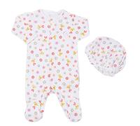 Kitikate - Dors-bien bébé en coton jacquard biologique, Iris