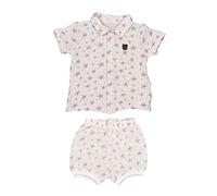 Kitikate - Ensemble t-shirt et short bébé en coton biologique, SACHA