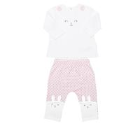 Kitikate - Pyjama bébé 2 pièces en coton bio, LAPIN