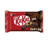 KitKat 4 Finger Chocolat noir 3-pack Biscuit Bars Kit Kat bonbons 125G