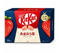 KitKat Barre chocolatée Fraise Amaou 10 pièces (24/10)