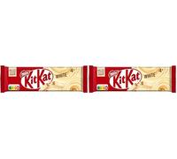KitKat - Blanc 4 barres de chocolat blanc - 4x41,5g (Lot de 2)