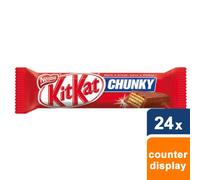 Kit Kat Chunky Chocolate Bar Milk Chocolate Box avec 24 Barres (24 x 40 g)