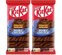 KitKat - Tablette Double Chocolat - 99g (Lot de 2)