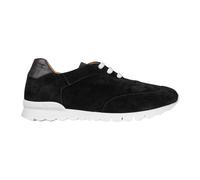 Kiton - Baskets en cuir suède et crocodile - Homme - Chaussures - Noir - Taille: 42 1/2 EU