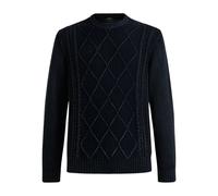 Kiton - Pull en Cachemire à Motif Diamant - Homme - Pulls - Bleu - Taille: M