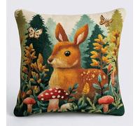 kitphoenix Kit Crochet Debutant Complet Crochet Avec Sac Et Fil,Lapin Kit De Crochets Coussin Avec Crochet À Loquet Kits Pillow Rug Pattern 43Cmx43Cm