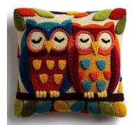 kitphoenix Kit De Coussin Avec Crochet À Loquet Hibou 43X43Cm