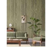 Kitquiver Couleur Matcha Papier Peint Intissé Procédé D'Estampage À Chaudrouleau De Papier Peint Intissé 3D,Fond Minimaliste Pour Salon,Chambre,Cuisine 0.53x8.8m