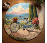 Kitquiver DIY Crochet Kit Debutant vélo de dessin animé 60x60cm