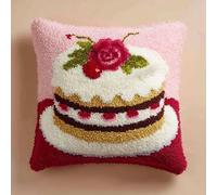 Kitquiver Kit Point Noué Á Faire Coussin Gâteau 43 X 43 Cm