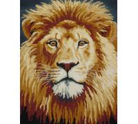 Kitquiver Latch Hook Kit Tapis De Lion Des Neiges 35X46In/90X 120Cm Diy Crochet Par Numéro Pour Adultes Et Enfants Point De Croix Noué Tapis Pour Salon Broderie