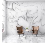 Kitquiver Papier Peint 3D Texture De Marbre Grand Autocollant 3D Amovible,Décoration Murale Pour Salle À Manger,Chambre À Coucher 250x175cm