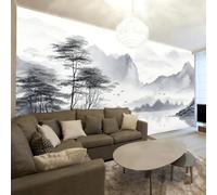 Kitquiver Peinture Murale 3D Paysage À L'Encre De Chine Papier Peint Photo 3D Pour Décoration De Salle De Mariage 350x245cm