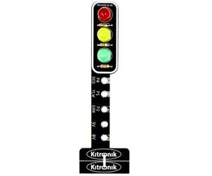 Kitronik - Kit de feux de circulation Stop:bit pour Micro:bit - Électronique / Codage - Enfant - Non pliant