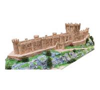 Kits à monter - Chateau de Penafel (Espagne) - Ech 1/260 - 6100 pièces - 57,5 x 86 x 22,5 cm - Dif 8,5/10 Aedes