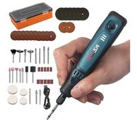 Kits À Outils Rotatifs - Kit D'outils Multi-bricolage Pour Métal | Mini Sander Électrique | Outil Rotarys Rechargeable | Perceuses Réglées Avec Une Arbre Flexible Pour Sculpter La Gravure De Polissage