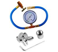 Kits BPV31 Piercing Valve - Tap de ligne AC, Kit d'accès à la réparation des fuites | Tiny outil d'adaptateur de réfrigérant Split, vanne de tuyaux en cuivre HVAC, kit de service avec étoiles de tube
