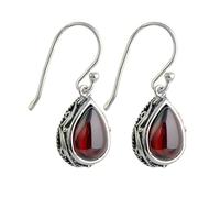 Kits Cadeaux Colle Accessoires Taille Bijoux Cubic Zirconia WaterdropHook Drop Dangling Earring Trendy Jewelry Accessories Bracelets Trousse Bouteille Bijoux (Red, One Size)