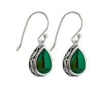 Kits Cadeaux Colle Accessoires Taille Bijoux Cubic Zirconia WaterdropHook Drop Dangling Earring Trendy Jewelry Accessories Bracelets Trousse Bouteille Bijoux (Green, One Size)