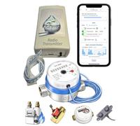 Kits Connectés pour Compteurs Eau Impulsion Débitmètre WiFi Lora - Odevice - Télérelève Surveillance - Alertes Fuites Volume Niveau Cuve - Arrosage, Mesure Distance et Détection, Piscine