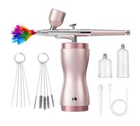 Kits d'aérographe électrique au design ergonomique pour un pulvérisateur précis sur plusieurs surfaces, y compris les modèles et pulvérisateur professionnel fait main pour peinture de modélisme