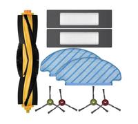 Kits D'aspirateurs, Filtre, Brosse Latérale, Chiffon De Nettoyage, Compatibles Avec Ecovacs Deebot Ozmo, T8 / T8 AIVI, T9+, N8 Pro