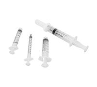 Kits de Biberons d'allaitement pour Chat avec Débit Réglable pour Chatons, Faciles à Nettoyer, 4 Mangeoires à Médicaments et Boîte de Rangement (White)